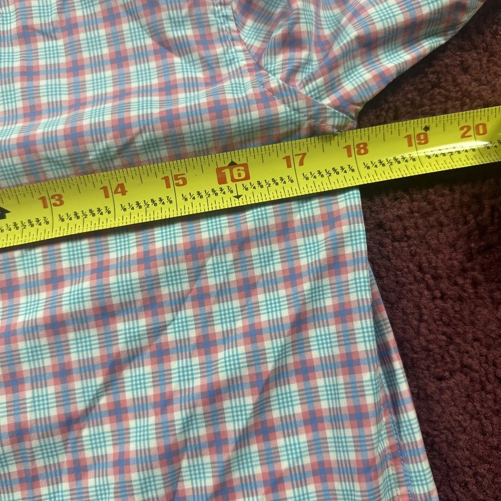 Vineyard Vines Performance Long Sleeve Button Down Whale Shirt Boys Large 16 NWT